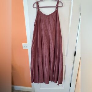 Torrid Dusty Rose Maxi Skirt